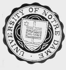 UNIVERSITY OF NOTRE DAME