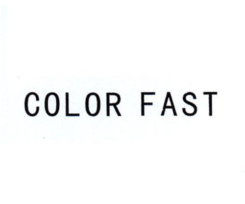 COLOR FAST