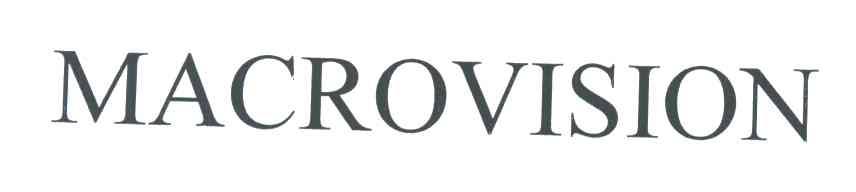 MACROVISION