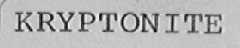 KRYPTONITE