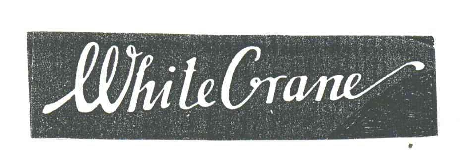 WHITE CRANE