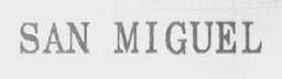 SAN MIGUEL
