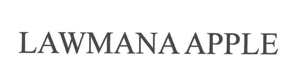 LAWMANA APPLE