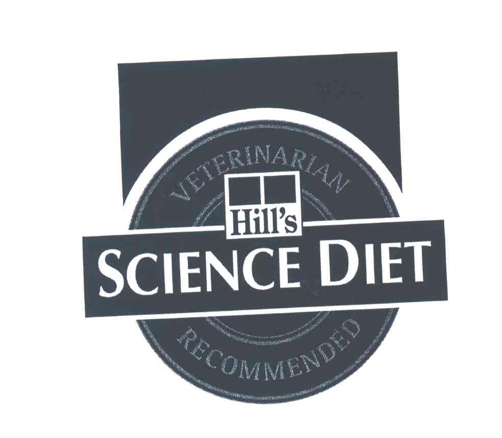 SCIENCE DIET;HILL'S;VETERINARIAN RECOMMENDED