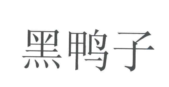黑鸭子