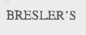 BRESLER'S