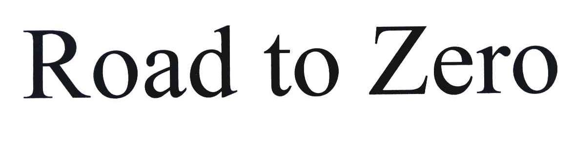 ROAD TO ZERO