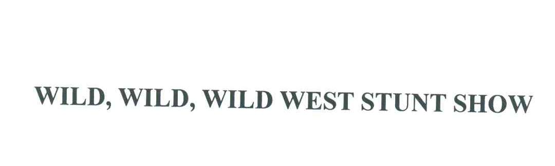 WILD WILD WILD WEST STUNT SHOW
