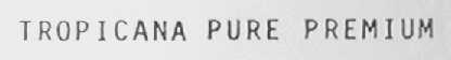 TROPICANA PURE PREMIUM
