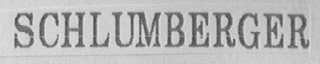 SCHLUMBERGER