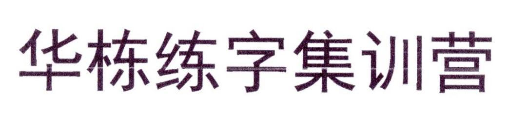 华栋练字集训营