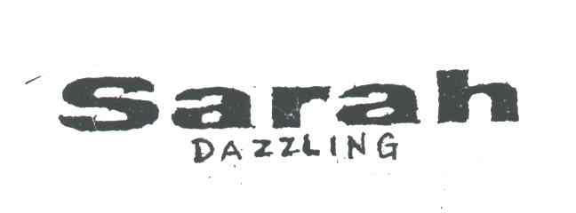 SARAH DAZZLING