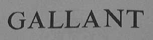 GALLANT