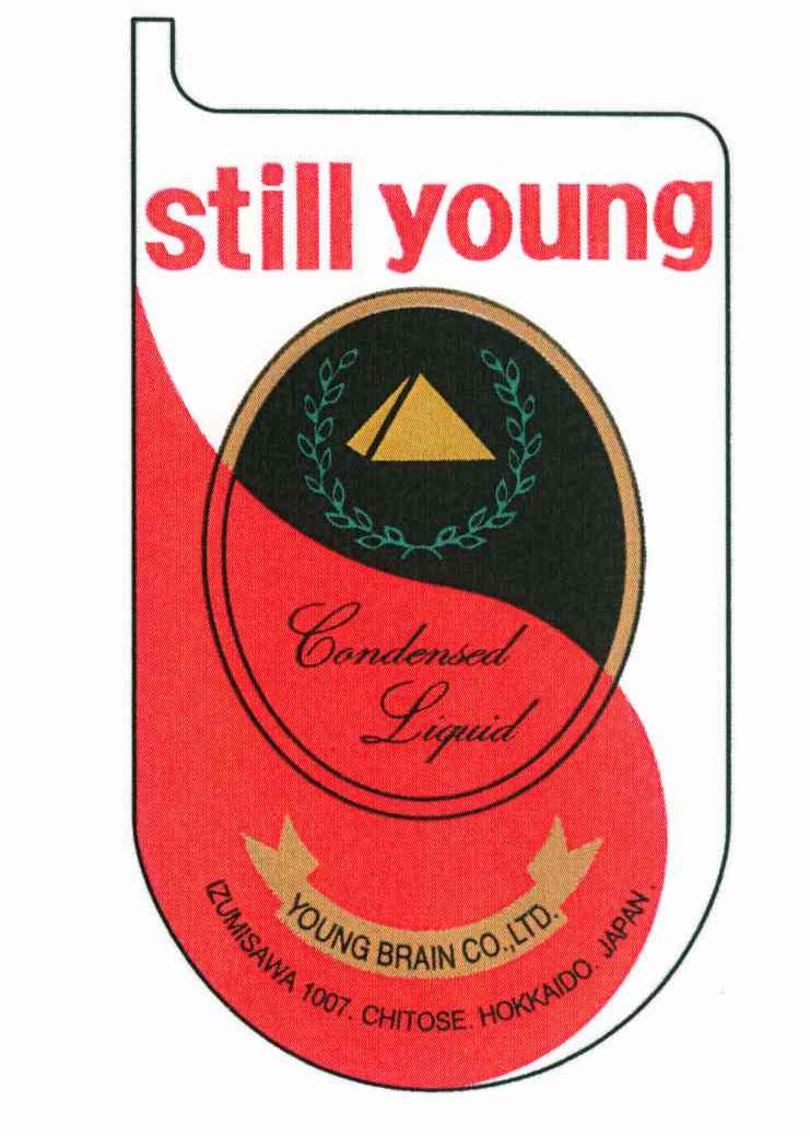 STILL YOUNG CONDENSED LIQUID YOUNG BRAIN CO LTD IZUMISAWA 1007.CHITOSE.HOKKAIDO.JAPAN.