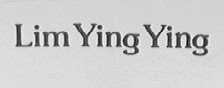 LIM YING YING