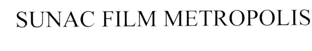 SUNAC FILM METROPOLIS