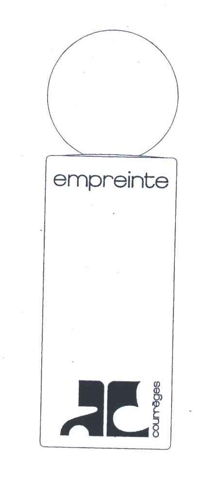 COURREGES EMPREINTE