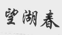 望湖春