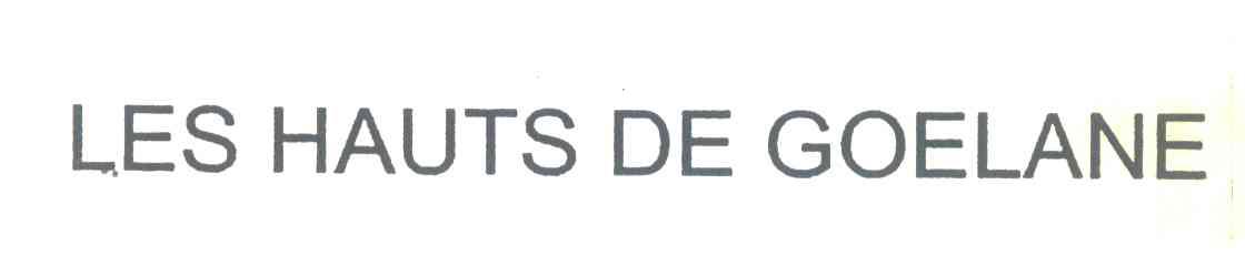 LES HAUTS DE GOELANE