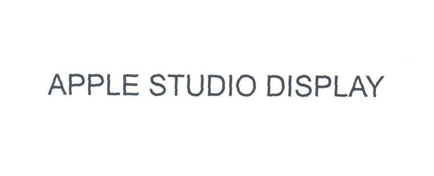 APPLE STUDIO