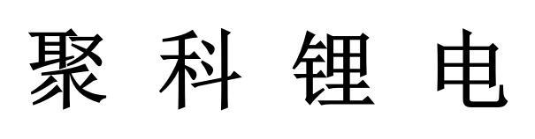 聚科锂电