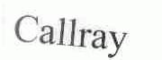CALLRAY