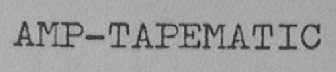 AMP-TAPEMATIC