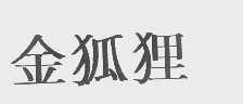 金狐狸