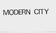 MODERN CITY