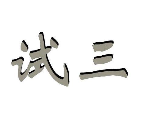 试三