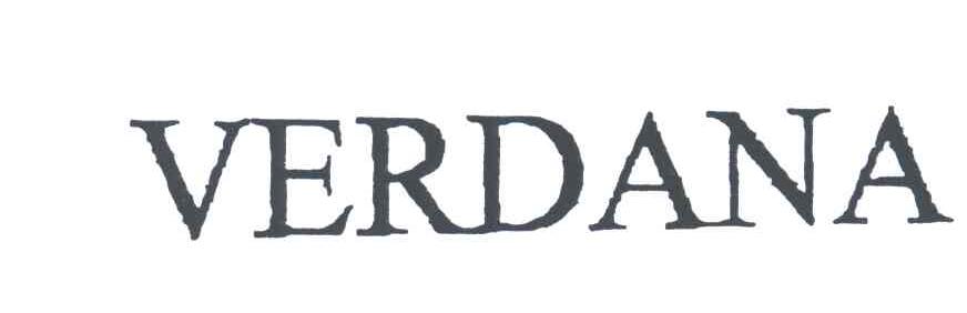 VERDANA