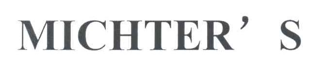 MICHTER＇S