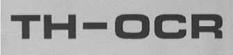 TH-OCR