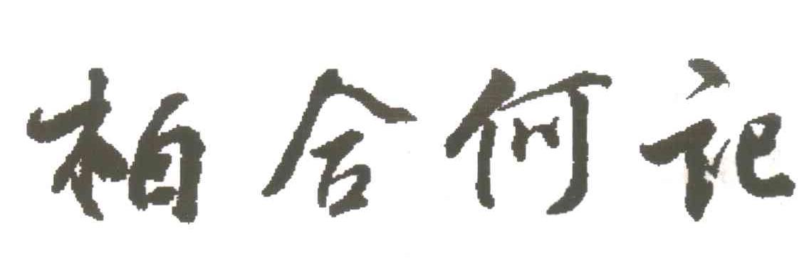 柏合何记
