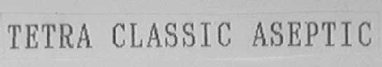 TETRA CLASSIC ASEPTIC