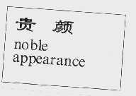 贵颜   NOBLE APPEARANCE