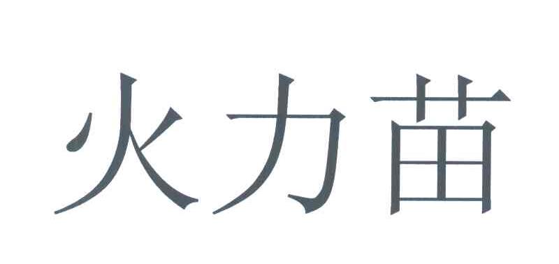 火力苗