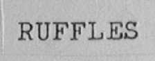 RUFFLES