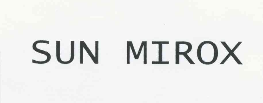 SUN MIROX