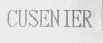 CUSENIER