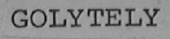 GOLYTELY