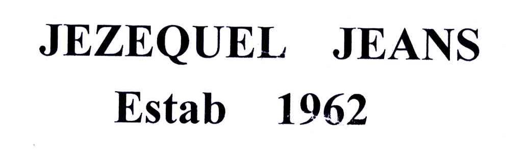 JEZEQUEL JEANS ESTAB;1962