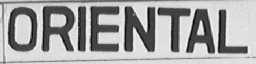 ORIENTAL