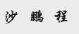 沙鹏程