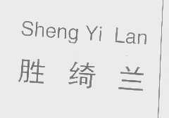 胜绮兰   SHENG YI LAN