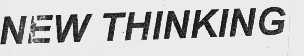 NEW THINKING