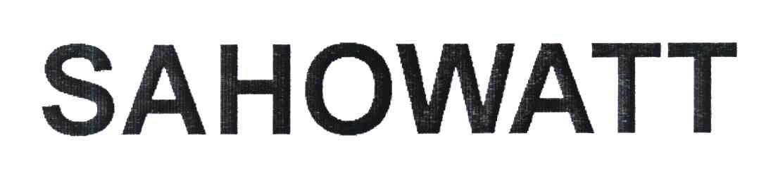 SAHOWATT