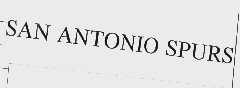 SAN ANTONIO SPURS
