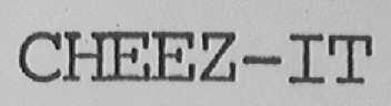 CHEEZ-IT