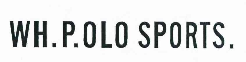 WH.P.OLO SPORTS.